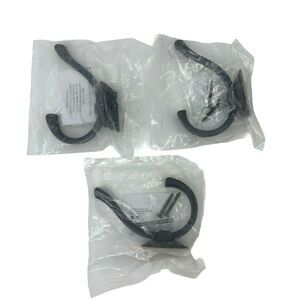 Lot 3- Liberty Hardware Ruavista Coat and Hat Hook - Bronze with Copper New